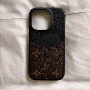 Luxury Designer Black and Brown Phone Case